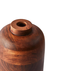 งานฝีมือทำด้วยไม้เนื้อเบา ดีไซน์ลายไม้ธรรมชาติ สำหรับตกแต่งสไตล์เรียบง่าย จัดแสดงดอกไม้แห้งสำหรับโต๊ะกลางวันแม่ - Product Image 2