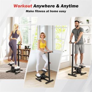 Pedaliera Multifunzionale con Capacità di 300 libbre, Pedali Antiscivolo e Telaio in Metallo Stabile, Design Step+Twist - Product Image 5