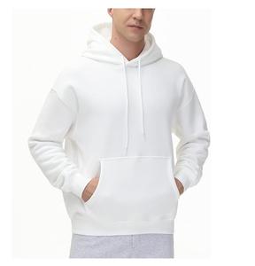 Nueva Colección Sudadera con Capucha para Hombre, 100% Algodón, Forrada, Manga Larga, Cuello Caído, Color Sólido, Cómoda, Tallas Grandes, Personalizable - Product Image 4