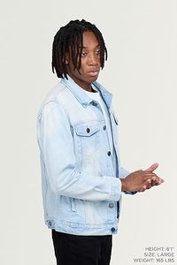 Chaqueta de Mezclilla Formal de Invierno para Hombre, 100% Algodón, con Logotipo Personalizado al por Mayor, Transpirable, Ecológica, de Secado Rápido, para Uso en Exteriores - Product Image 4