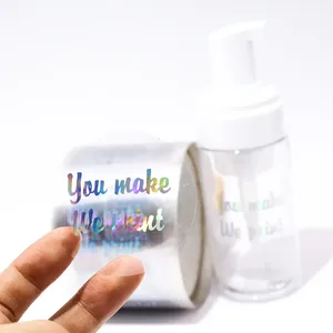 Étiquettes de flacons cosmétiques en PE imperméables et résistantes à l'huile de 10 ml avec logo personnalisé - Utilisation industrielle durable - Product Image 3