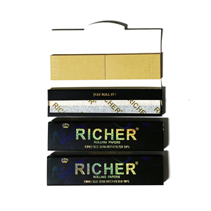 Premium Custom Slow Burn <b>Certificated</b> Rolling <b>Paper</b> King Size Slim 13gsm Natural with Private Label Printing Service - Product Image 5