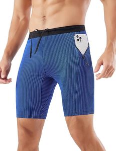 Wholesale OEM Custom Logo <b>Men's</b> Performance <b>Compression</b> Workout <b>Shorts</b> Tight Gym Athletic Biker <b>Shorts</b> Drawstring Knitted Casual - Product Image 2