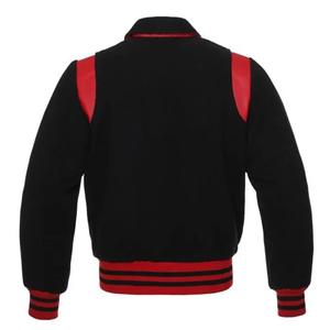 Chaqueta Varsity para Hombre, Talla Grande, Transpirable y Ecológica, Color y Diseño Personalizados con Logotipo Personalizado - Product Image 4