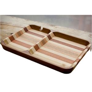 Exclusive wooden serving trays natural wood texture serving platters and trays customized wooden trays wholesale - Product Image 1