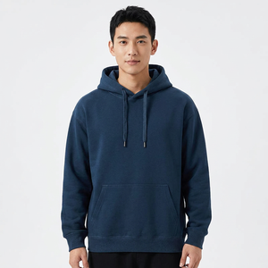 Sudadera con Capucha Blanca para Hombre, Corte Regular, Estilo Casual, con Bolsillo Delantero, Tejido de Felpa, 100% Poliéster - Product Image 2