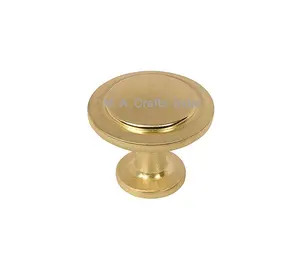 High-Quality Aluminium Brass Finish/Golden Finish Drawer/Dresser/Kitchen Cabinet metal Door Knob