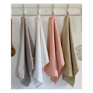 2024 fabricants indiens en gros couleur pastel 100% coton absorbant Golf cuisine torchon fournitures de nettoyage articles ménagers - Product Image 1