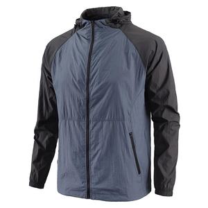 <b>Men's</b> Lightweight Nylon Full Zip <b>Safari</b> <b>Jacket</b> Waterproof Outdoor Windbreaker with Windproof Windproof Features Thin Thickness - Product Image 2