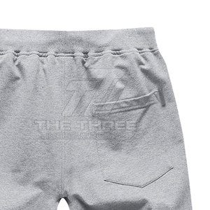 Pantalones Cortos Deportivos para Hombre, 100% Algodón, Casuales, Transpirables, Ecológicos, Cómodos, Corte Recto, Tendencia Diaria - Product Image 5