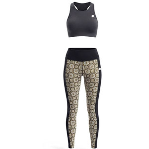 Ensemble de sport côtelé sans couture haut de gamme pour femmes, extensible, pour entraînement fitness, tenue de sport et vêtements de sport confortables - Product Image 5