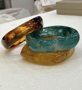 Trendy Casual Party Wedding Bridal Classic Crown Shape <b>Resin</b> Bracelets H a CRAFT Women's Gift - Product Image 1