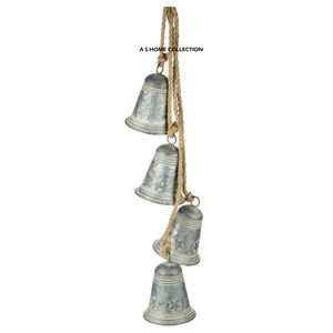 Campana Navideña de Aluminio en Blanco para Sublimación, Calidad Increíble y Auténtica, Decoración para el Hogar, Uso en Interiores y Exteriores - Product Image 1