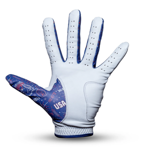 Gant de golf en cuir renforcé, paume en tissu extensible respirant, pour activités sportives professionnelles en plein air, antidérapant, anti-humidité - Product Image 4