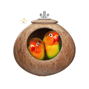 Handcrafted Natural Coconut Bird Nest Premium Bird Shelter for Global Wholesale Market - Product Image 5