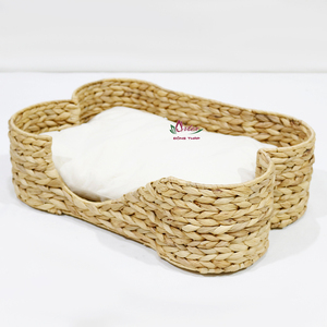 Artex Dong Thap - Casa para Mascotas Hecha a Mano con Jacinto de Agua, Ecológica, Sostenible, Personalizable, Refugio Duradero para Animales Pequeños - Product Image 1