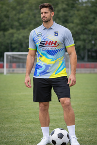 Custom Heat-Transfer Printed Autumn Sportswear <b>Shirts</b> Wholesale Polyester 2026 OEM Manufacturer Bulk Supply Breathable Quick Dry - Product Image 3