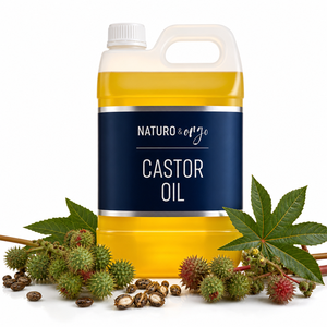Aceite de Ricino Puro Prensado en Frío, Aceite Portador para el Crecimiento del Cabello, Cuidado de la Piel, Masajes, Aceite Botánico Ricinoleo Premium Natural, Extracto de Belleza - Product Image 3
