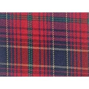Plaid Polyester/Cotton Flannel Fabric for Kids Wear Skin-Friendly Woven Lightweight 250 GSM Shirts Dresses Uniforms <b>Matching</b> - Product Image 4