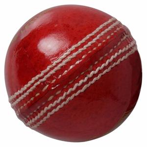 Pelota de Cricket de Cuero Cosida a Mano Profesional, Núcleo de Corcho de Grado Profesional, Logotipo Personalizado, Fabricante OEM - Product Image 1