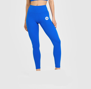 Leggings de yoga décontractés taille haute pour femmes en tissu respirant Spandex/Polyester avec taille élastique – Vente en gros - Product Image 1
