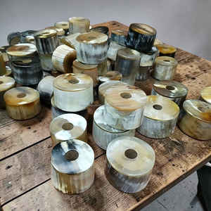 Supports pour cornes de taureau et de bœuf à finition brillante, écologiques, modernes, accessoires haut de gamme faits à la main au meilleur prix - Product Image 6