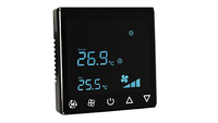 Lorawan fcu Thermostat pour ventilo-convecteur système hvc contrôleur de température intelligent Lora, TA692FC-L d'installation à montage encastré