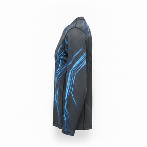 Camiseta de Compresión Lisa al por Mayor, de Secado Rápido, para Hombre, Ropa Deportiva, con Logotipo Personalizado, Camiseta Interior de Compresión, de Fábrica - Product Image 1