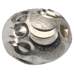 6mm Sterling <b>Silver</b> Laser Cut <b>Beads</b> Laser Cut <b>Silver</b> <b>Beads</b> Laser Cut <b>Beads</b> 925 Sterling Shiny Sterling <b>Silver</b> Laser Cut <b>Beads</b> - Product Image 1