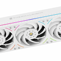 Système de refroidissement liquide pour processeur AIO Thermalright Peerless Vision 360 UB ARGB BLANC avec écran LCD IPS de 3,95 pouces, pompe 3000 RPM, compatible LGA1851 AM5
