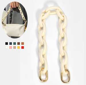 Correa de resina DIY para bolso, ajustable, para llevar cruzado o al hombro, asa de repuesto para cartera, accesorio para bolso casual, de alta calidad en resina - Product Image 1