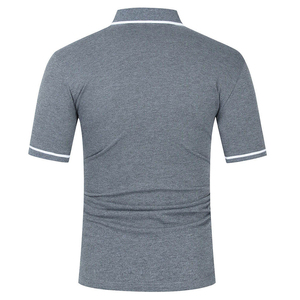 Camiseta Polo para Hombre, Ropa Casual para Exteriores, Corte Regular, Mezcla de Algodón, Manga Corta, Transpirable, Atuendo de Verano, Entrenamiento de Tenis, Uso Diario - Product Image 2