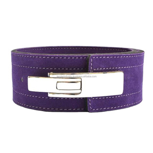 Vente chaude 10cm Boucle En Acier Confortable Durable En Cuir De Vachette Véritable Gym Entraînements Ceinture Levier De Levage De Poids Fitness Sécurité - Product Image 2