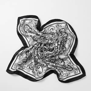 Écharpe bandana en coton mélangé doux, design minimaliste uni pour des accents de mode subtils et une utilisation quotidienne pratique - Product Image 4