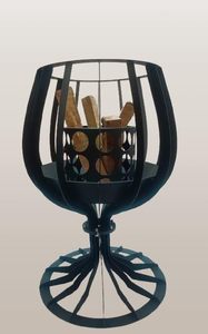 Modern <b>Iron</b> <b>Fire</b> <b>Pit</b> with Powder Coated Finish Freestanding Outdoor Wood Burning <b>Fire</b> Bowl - Product Image 2