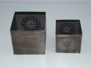 ชุดเชิงเทียนเหล็ก 2 ชิ้น - Product Image 1