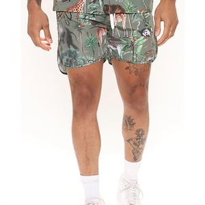Nouvel ensemble chemise et short pour homme, imprimé intégral, style hawaïen, grande taille, idéal pour la plage - Vente en gros, promotion estivale - Product Image 2