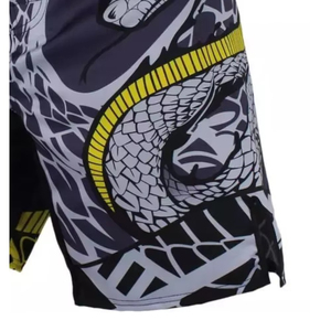 Pantalones Cortos Profesionales de MMA al por Mayor, Transpirables, Elásticos, de Poliéster y Spandex, para Artes Marciales Mixtas, Personalizables - Product Image 2