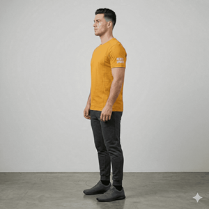 T-shirts en coton pour hommes en gros, nouveau design, hauts décontractés à manches courtes, grandes tailles, service OEM personnalisé, t-shirt respirant - Product Image 5