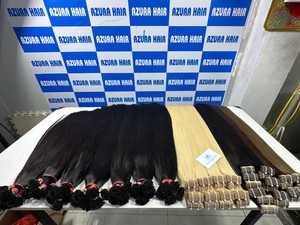 Super Vente Couleur Personnalisée Noir Cuticule Intact 100% Remy Hair I Tip Extensions de Cheveux Humains - Product Image 5