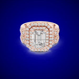 Velvet Vibes jewels Anillo con incrustaciones de cristal de 14K para mujer Joyería de moda elegante para ocasiones especiales - Product Image 1