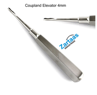 Ensemble de 3 élévateurs dentaires en acier inoxydable de haute qualité pour racines de dents, 3 mm, 4 mm, 5 mm – Instruments dentaires