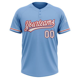 Camiseta de Béisbol y Sóftbol con Botones para Hombre, Venta al Por Mayor, Producto de la Más Alta Calidad - Product Image 3