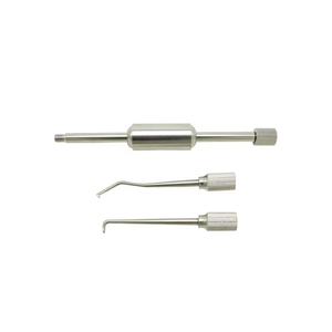 Removedor de Coronas Dentales Morrell de Azicon - Removedor de Coronas Automático de Grado Quirúrgico de Acero Inoxidable con 3 Puntas Intercambiables - Product Image 2
