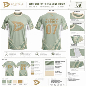 Maillot de Cornhole personnalisé pour homme, respirant, en maille, pour tournoi, brodé, vêtements de sport d'équipe, vente en gros - Product Image 5