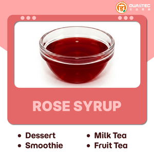 Sirop de sucre aromatisé à la rose de qualité supérieure, concentré de jus floral naturel pour café, cocktails, thé au lait, desserts, ingrédients pour boissons en boutique - Product Image 3