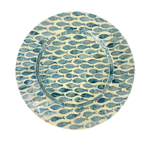 Plato de presentación de nácar premium con diseño de concha para bodas bohemias en la playa y decoración de alta gama - Product Image 2