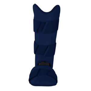 Protection des jambes personnalisée avec logo et couleur, protège-tibias pour l'entraînement au baseball, confortables, à double sangle, en cuir. - Product Image 3