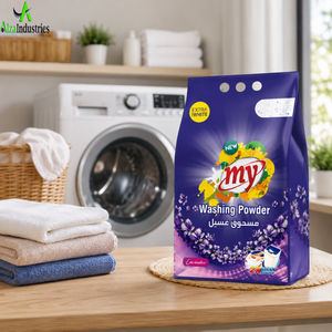 Ultra <b>Clean</b> Lavender Laundry Powder for White & Colored <b>Clothes</b> | Long Lasting Fresh Scent Daily Wash Detergent Home Use Pack - Product Image 4