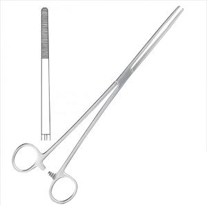 Pinzas Halsted Homeostáticas de Acero Inoxidable Bozemann, Rectas y Curvas, para Uso Dental, Quirúrgico y Veterinario - Product Image 4